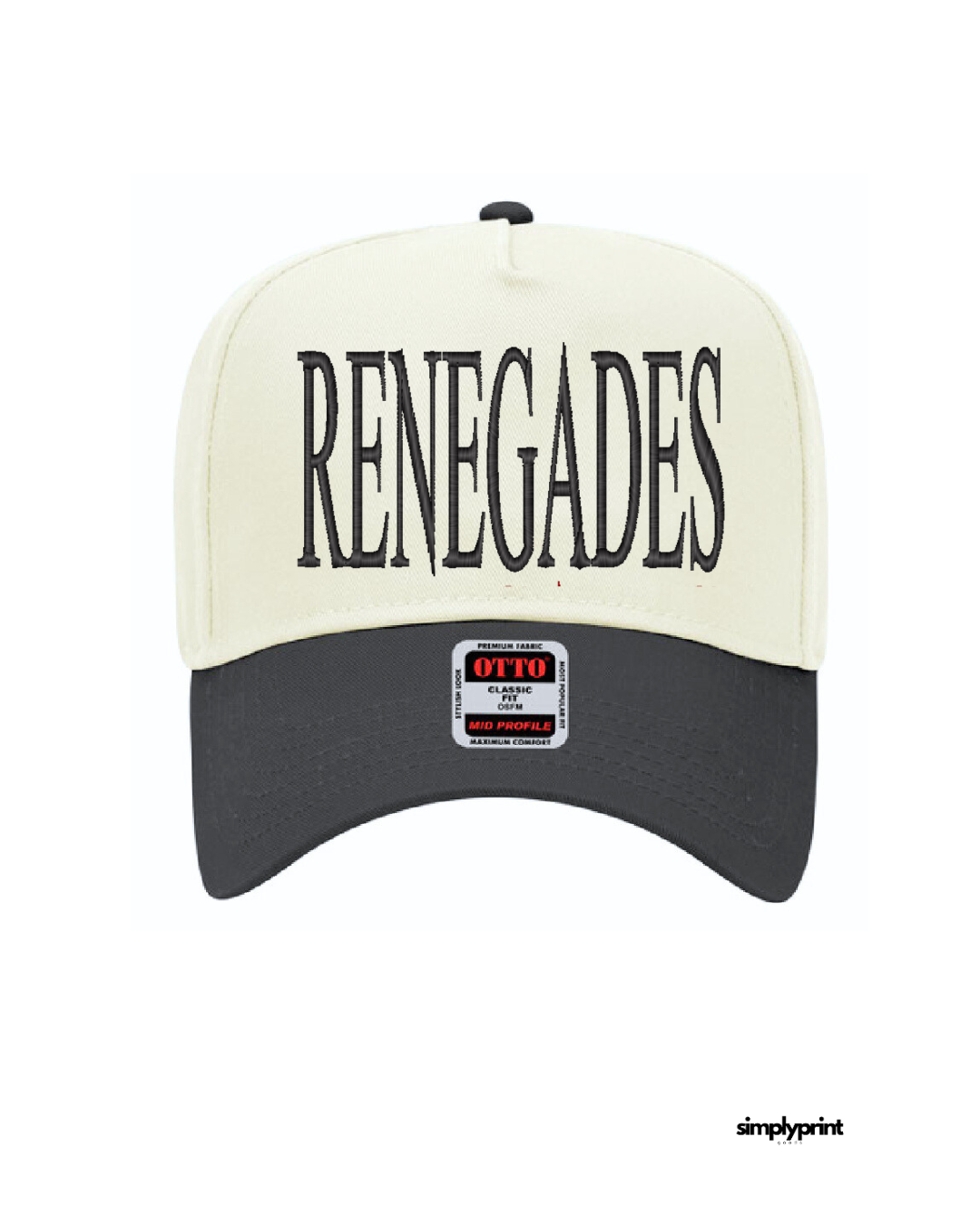 “RENEGADES” Mid Cap - Black