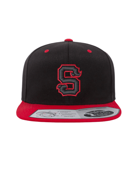 "S" Puff 110 Cap - Red/Black