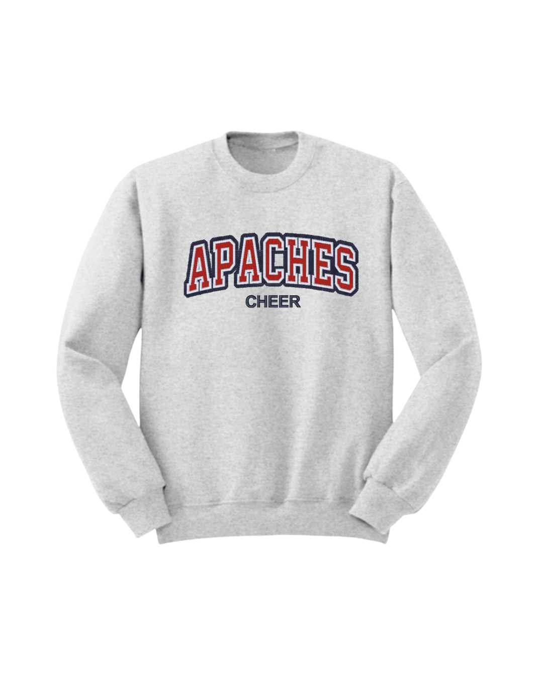 Apaches Embroidered Sweater - Ash