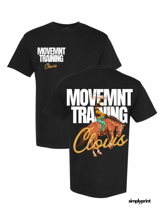 MOVEMNT oversized graphic tee -Black