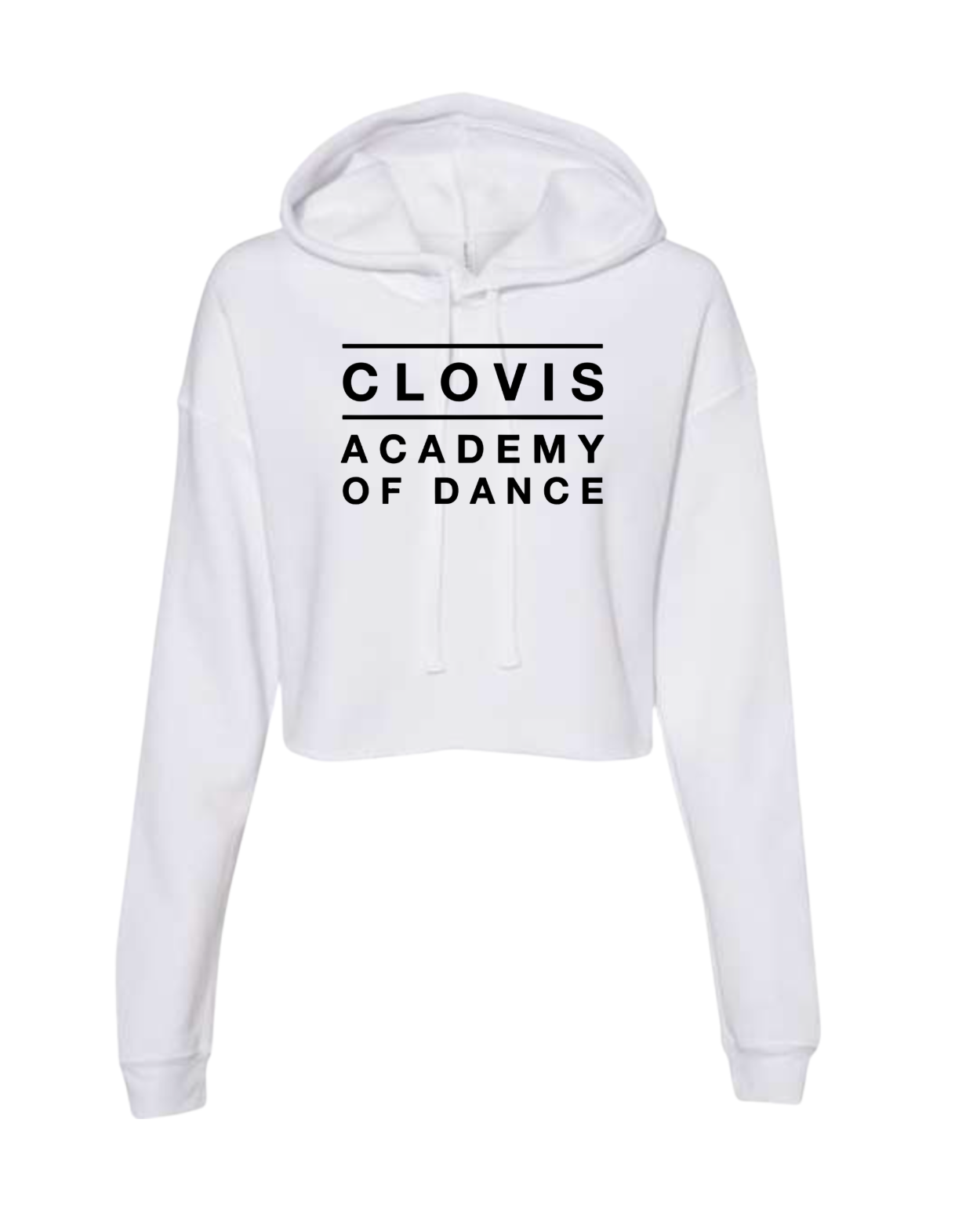 Clovis Academy of Dance Women's Crop Hoodie