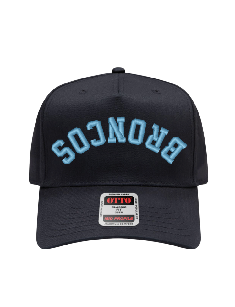 Broncos Upside down Cap - Black