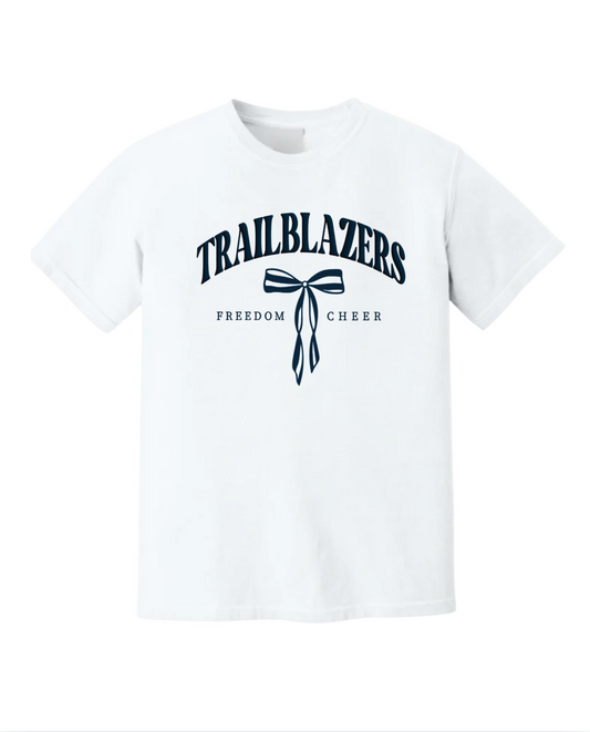 Trailblazers Puff Tee -  White