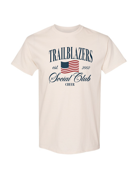 Freedom Social Club tee - Natural