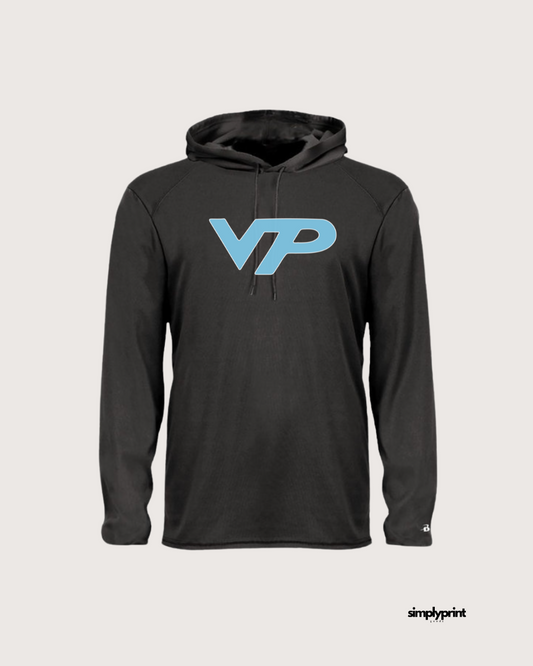 VP Logo Drifit Hoodie - Black