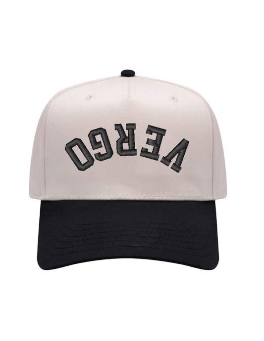 VERGO upside down Cap - Natural/Black