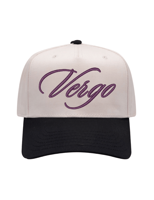 Vergo Script Puff Cap - Natural/Black