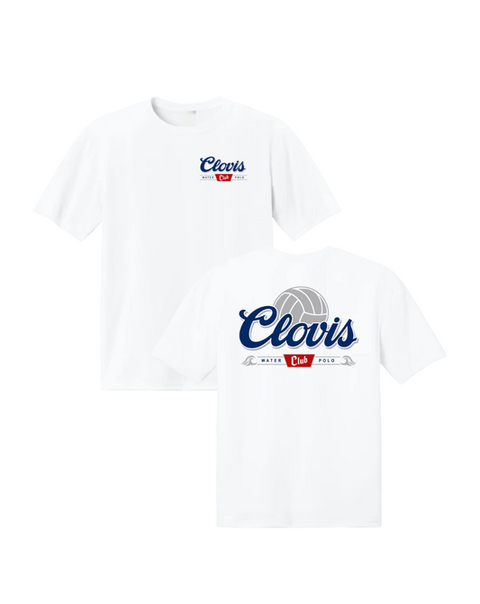 Clovis Waterpolo Tee - White