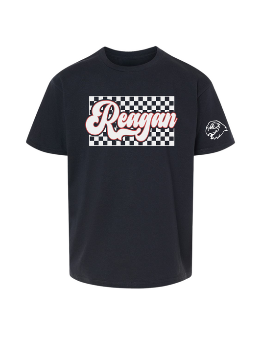 Reagan Checkered Shirt - Black