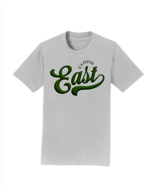 Clovis East Puff Tee - Ice Grey