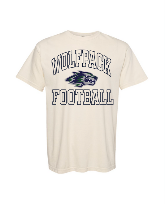 Wolfpack Football oversized graphic tee