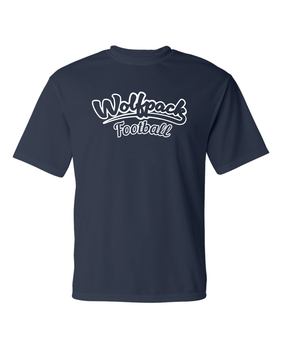 Wolfpack football Tee - Navy